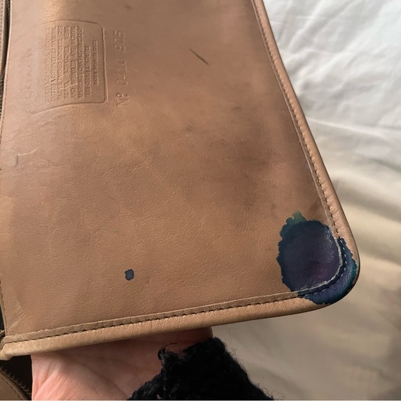 Vintage 90s coach Shopper tote bag - Picture 3 of 4